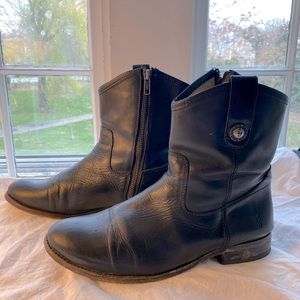 Frye Melissa Ankle Boot Black 8.5